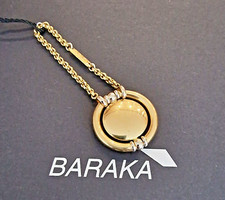 BARAKA portachiavi Uomo in oro giallo 18 kt 750 keychain PO200643