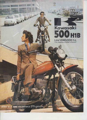 Advertising pubblicità moto - advertising,
