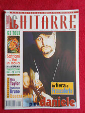 rivista CHITARRE 134/1997 Pino Daniele Satriani Mick Taylor Queensriche No cd