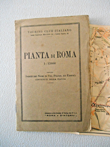 Pianta roma touring club - di,