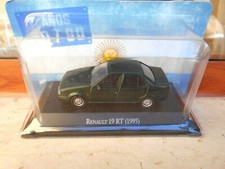 DIE CAST RENAULT 19 RT (1995)- INDIMENTICABILI 80/90 SCALA 1/43 SCAT 6