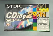 6 nastri audiocassette TDK