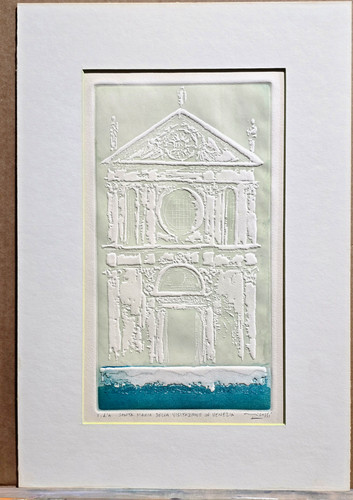 Mario micossi intaglio firmato - intaglio,