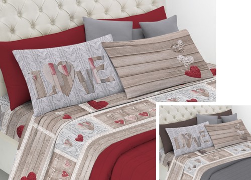 Completo lenzuola set letto - completo, in