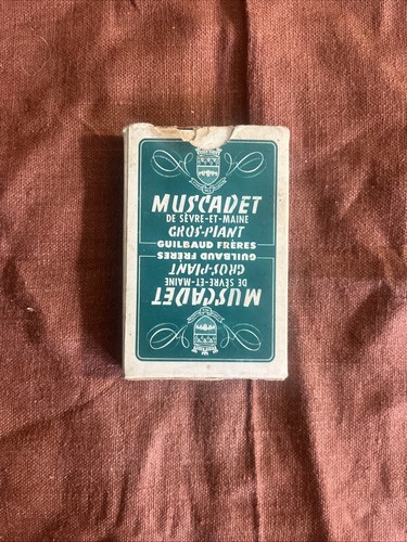 Jeu cartes muscadet très - ,