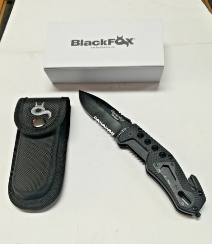 Coltello chiudibile black fox - black,