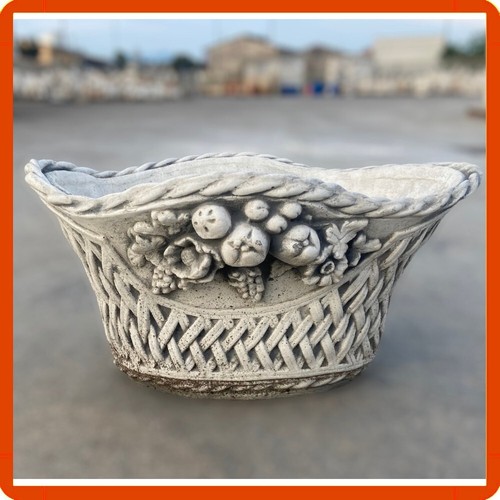 Vaso cemento pietra - vaso,
