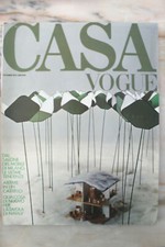 RIVISTA INTERIOR DESIGN ARCHITETTURA CASA VOGUE  1975 ANNI 70 1970 ARREDARE 