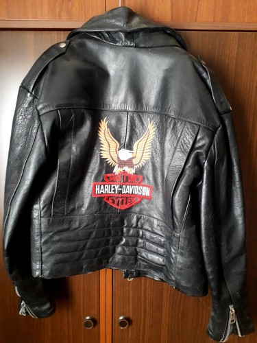 Giacca pelle harley - in,