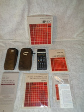 Calcolatrice HP 41C e vari