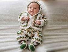 Set vestito bambino fatto a