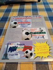 SCHEDE TELEFONICHE ATW MONDIALI CALCIO 98 2 serie