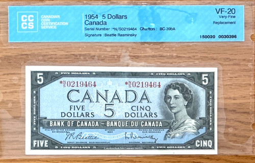 Mogi9 canada 39ba 1954 - vf,
