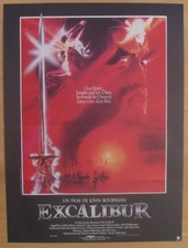 EXCALIBUR john boorman poster