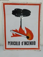 Vecchia Targa Tabella in