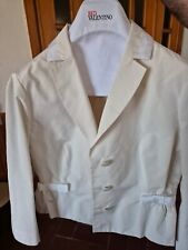 Giacca Donna Red Valentino Bianca Tg 46 Praticamente Nuova