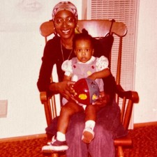 B6 Bellissima sedia a dondolo