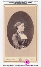 PORTRAIT DE LA COMTESSE DE GRIFFOLET D'AURIMONT, CDV CAZAUX à AUCH  -EE29