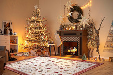 Tappeto Di Design Nostalgic Shine - Toy'S Delight - Coperta Con Albero Di Natale