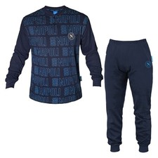 Pigiama Uomo NAPOLI Prodotto Ufficiale Cotone Jersey Art.2110