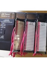 PLC GE FANUC 90-30P con power supply+2input digitali+1output digitali