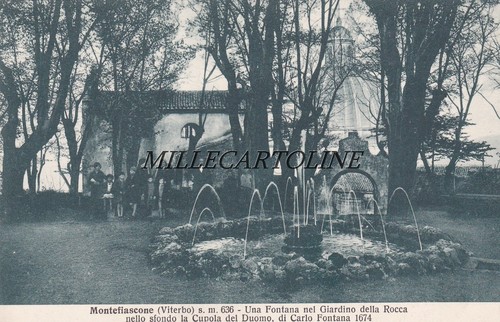 Montefiascone una fontana - montefiascone:,