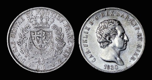 Italia sardegna lire 1830p - sardegna,