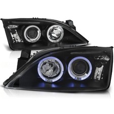 Fari Angel Eyes LED Nero per