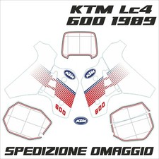  Ktm 600 lc4 1989 grafica in