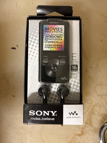 Sony walkman nwz e385 - walkman, black