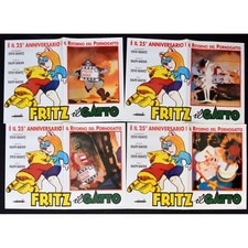 fotobuste FRITZ IL GATTO Ralph Bakshi comic fumetto Robert Crumb the cat F212