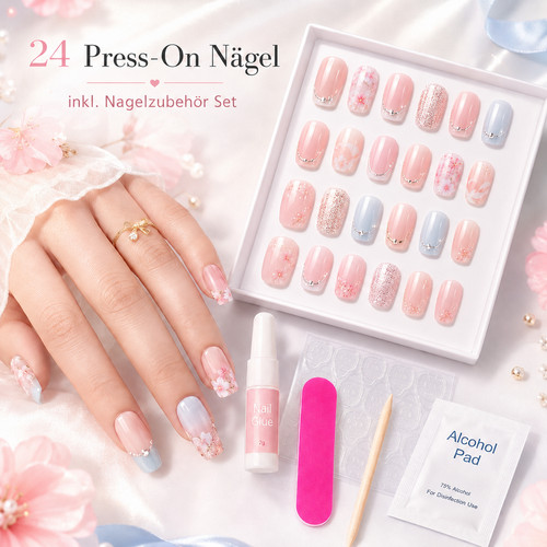 Pezzi unghie finte press on - pezzi,