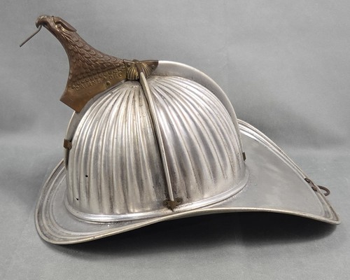 Elmetto pompiere vintage - elmetto,