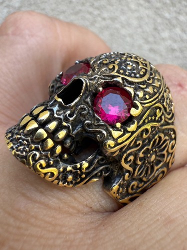 Anello calavera giorno - anello,
