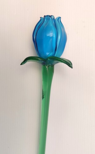 Fiori con stelo vetro - in,