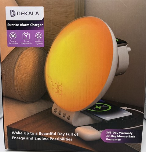 Dekala sunrise alarm clock - sunrise,