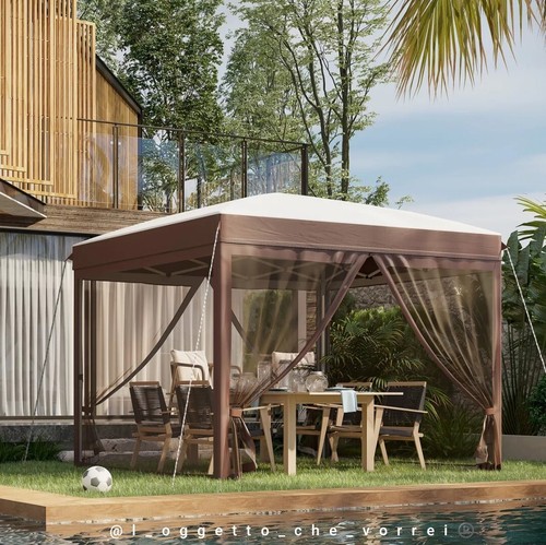 Gazebo 3x3 giardino con - gazebo,