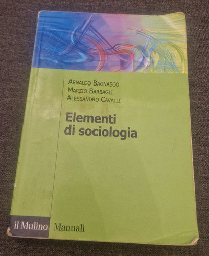 Elementi sociologia - elementi, di