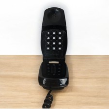 Telefono Grillo A Tastiera Design Colore Nero Italtel Vintage Epoca Anni 70