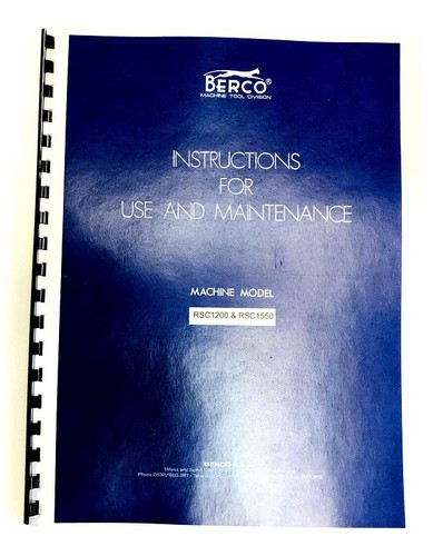 Manuale smerigliatrice per