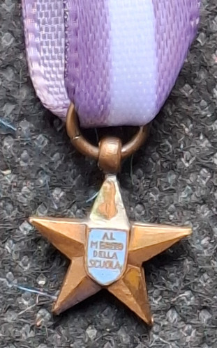 Medaglia mignon miniatura