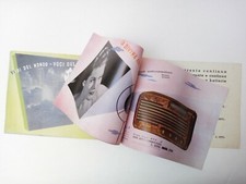 Catalogo apparecchi radiofonici SIARE Radio anno 1939-1940 