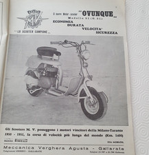 MV AGUSTA OVUNQUE - ADVERT PUBBLICITA' EPOCA ADVERTIS ADV-MTC