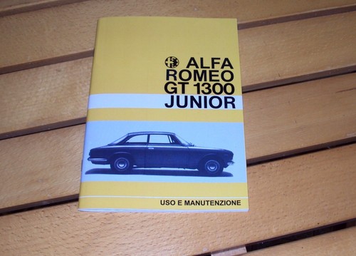 Uso manutenzione alfa - e, romeo