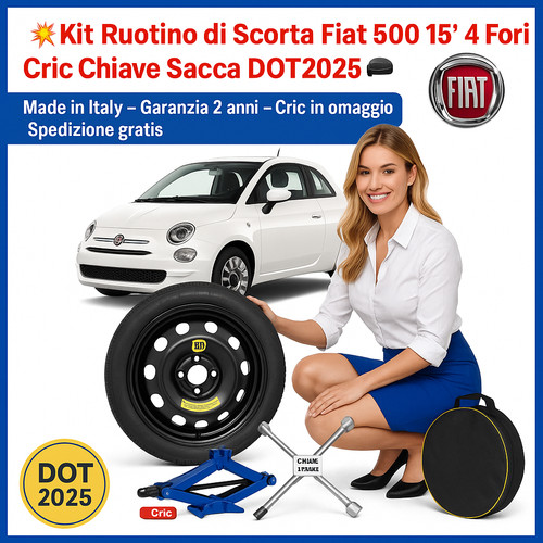 Kit ruotino fiat - 💥,