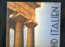 Travel magazine Reiseland Italien n. 4 rivista februar 1934 ENIT turismo R