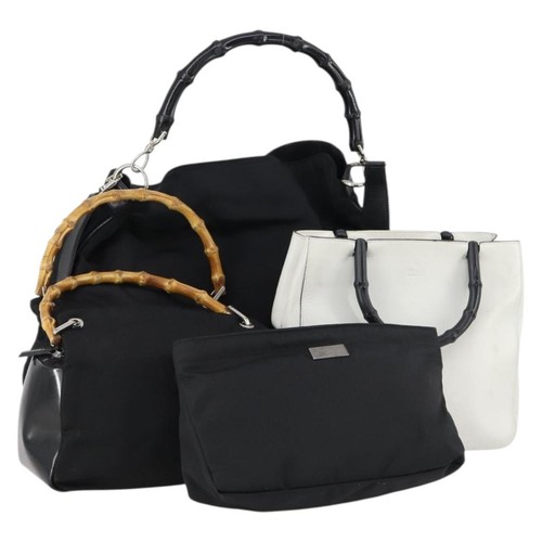 Gucci borsa mano bambù - gucci,