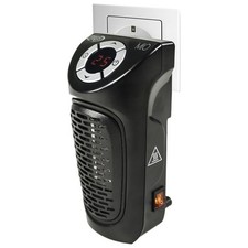 Argoclima MIO stufetta elettrica Interno Nero 350 W Riscaldatore ambiente elettr