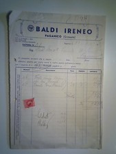 Fattura "BALDI IRENEO -