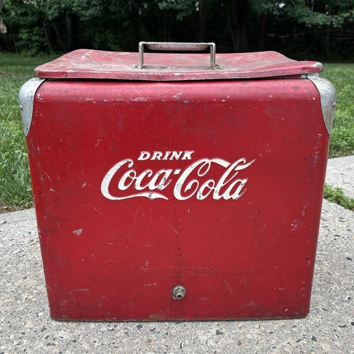 Frigorifero vintage coca cola - vintage, coca-cola